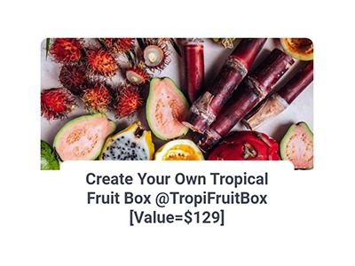 Tropical Fruit Box Giveaway