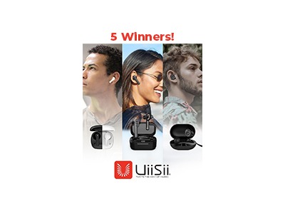 UiiSii Wireless Earbuds Giveaway