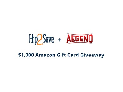 Hip2Save $1,000 Amazon Gift Card Giveaway