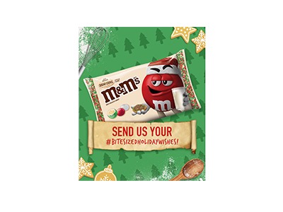 M&M’S Sugar Cookie #BiteSizedHolidayWishes Sweepstakes
