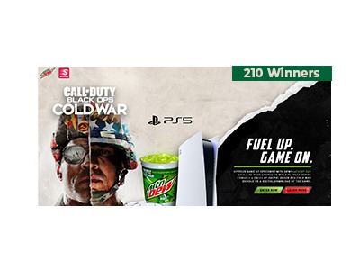 Mtn. Dew Fuel Up Game On Sweepstakes