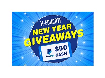H-educate New Year Biggest Giveaway