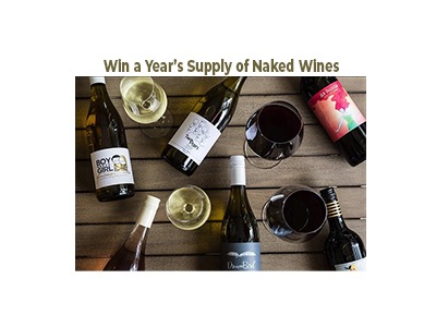Win a Year’s Supply of Naked Wines