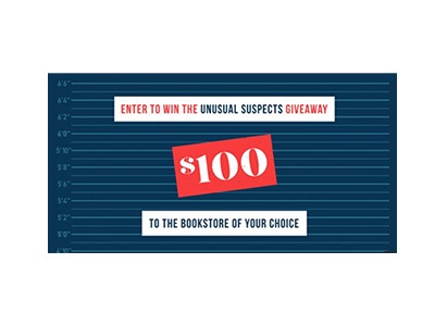 Book Riot Unusual Suspects Giveaway