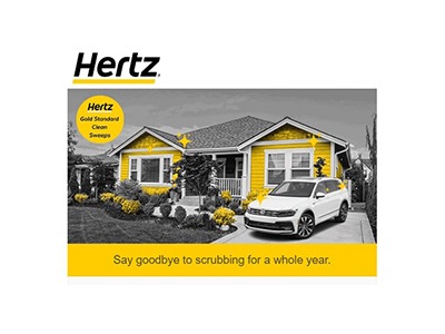Hertz Gold Standard Clean Sweepstakes