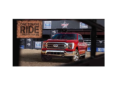 2021 Built Ford Tough One Tough Ride Sweepstakes