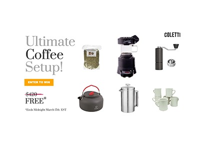 Ultimate Camping Coffee Setup Giveaway