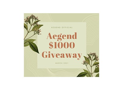 Aegend's $1000 Amazon Gift Cards Giveaway