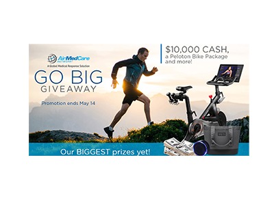 AirMedCare Network’s Go Big Giveaway Sweepstakes