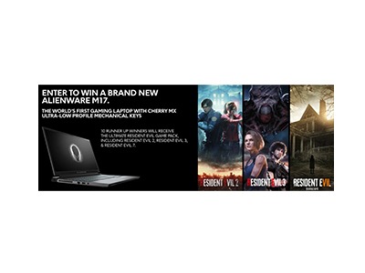 Alienware m17 Laptop + Resident Evil Sweepstakes