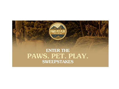 Taste of the Wild Paws. Pet. Play. Sweepstakes