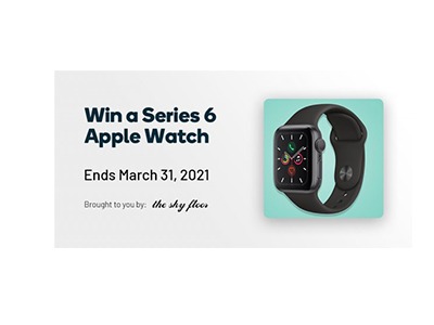 Win a Series 6 Apple Watch from Sky Floor