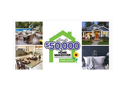 Ultimate Spring Home Makeover Sweepstakes