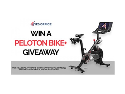 123 Office Win A Peloton Giveaway