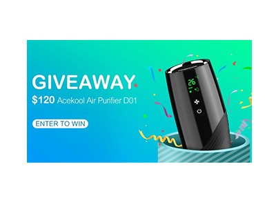 Acekool Air Purifier D01 Giveaway