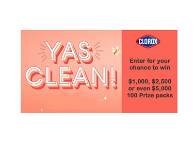 Clorox Scentiva YAS CLEAN Sweepstakes