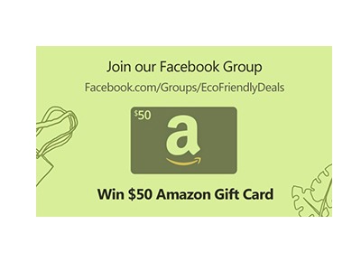 Eco-Friendly Deals Amazon Gift Card Giveaway