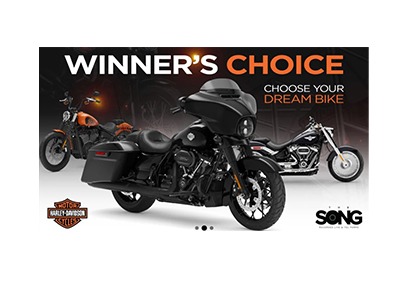 The SONG’S Harley-Davidson “Dream Bike” Sweepstakes