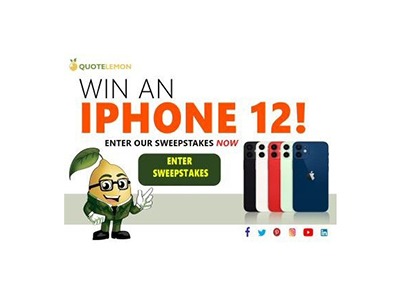 Quote Lemon iPhone 12 Giveaway