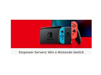 Empower Servers Nintendo Switch Giveaway