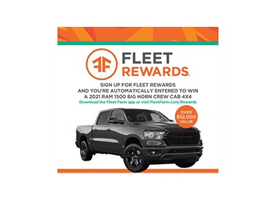 The Fleet Rewards Big Truck Sweepstakes