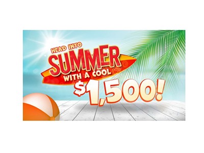 Head into Summer With a Cool $1,500 Sweepstakes