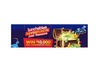 Lunchables Adventure for Lost Treasure Sweepstakes