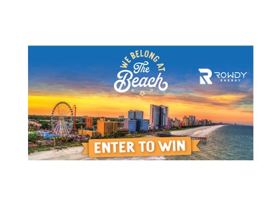Rowdy Energy Myrtle Beach Vacation Giveaway