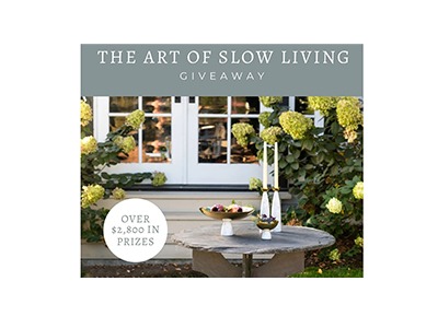 The Art of Slow Living Giveaway