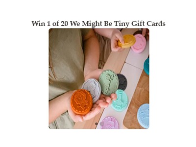 Win 1 of 20 We Might Be Tiny Gift Cards