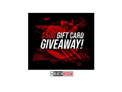 Win a $500 Black Widow Gift Card