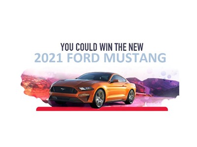 2021 Ford Mustang Giveaway