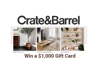 The Crate & Barrel Instagram Sweepstakes