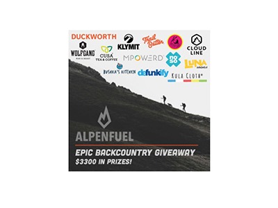 Alpen Fuel Epic Summer Outdoor Giveaway