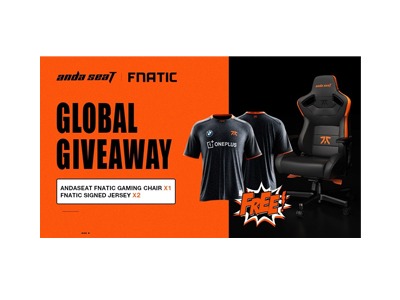 Andaseat X Fnatic Gaming Chair Giveaway