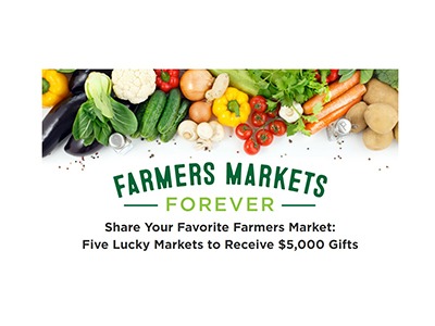 Bob’s Red Mill’s Farmers Markets Forever Sweepstakes