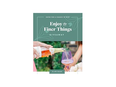 Enjoy the Finer Things Giveaway
