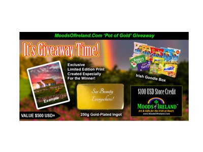 Moods Of Ireland Pot of Gold Giveaway