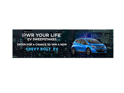 PWR Your Life EV Sweepstakes