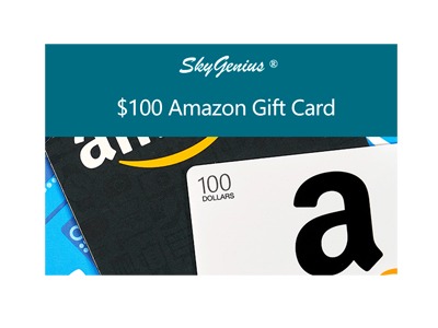 SkyGenius $100 Amazon.com Gift Card Giveaway