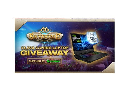 Skydome SUPER Gaming Laptop Giveaway