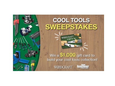 Woodcraft Cool Tools Sweepstakes