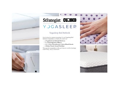 Yogasleep Bed Refresh Sweepstakes