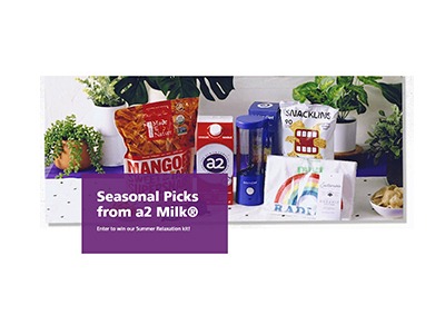 A2 Milk Summer Seasonal Pick Giveaway