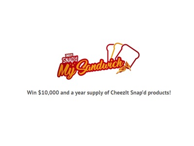 Cheez-It Snap’d My Sandwich Sweepstakes