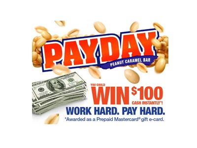PAYDAY Work Hard Pay Hard Instant Win Game