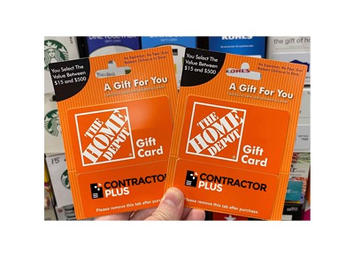 Win a $500 Home Depot or Lowe's Gift Card