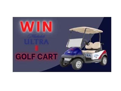 Michelob Ultra Golf Cart Giveaway
