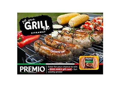 Premio Foods 2021 Get Your Grill On Contest