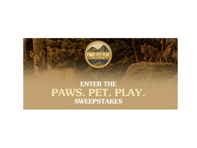 Taste of the Wild Paws. Pet. Play. Sweepstakes
